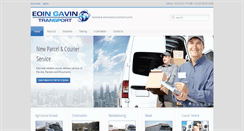 Desktop Screenshot of eoingavintransport.com